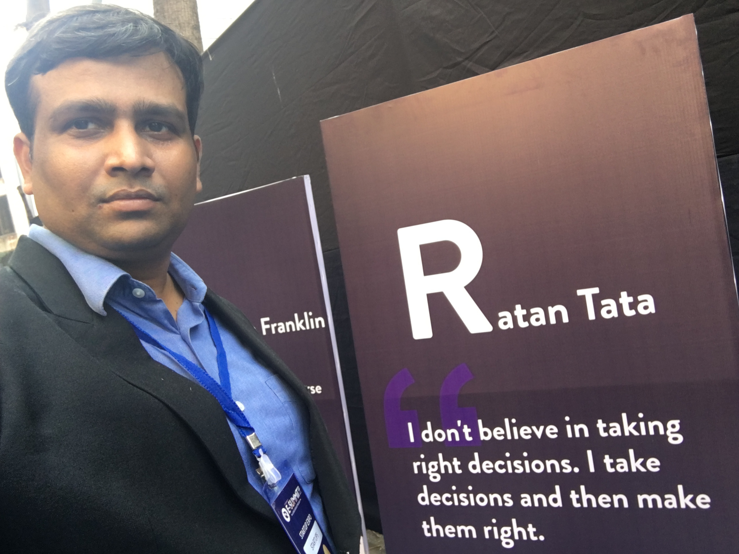 GrassDew's Stall at Startup Expo - E-Cell IIT Bombay